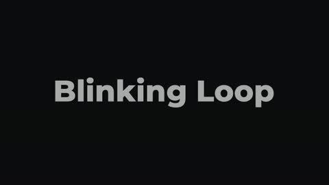 Blinking Loop — After Effects adobe express - looping preset preview