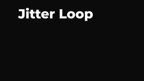 Jitter Loop — After Effects adobe express - looping preset preview