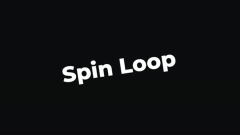 Spin Loop — After Effects adobe express - looping preset preview