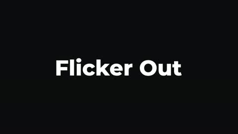 Flicker Out — After Effects adobe express - out preset preview