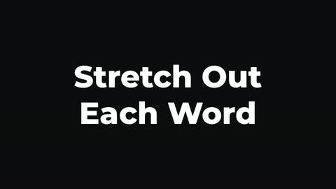 Stretch Out Each Word — After Effects animate out preset preview