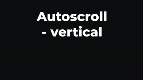 Autoscroll - vertical — After Effects behaviors preset preview