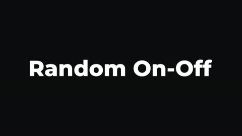 Random On-Off — After Effects behaviors preset preview