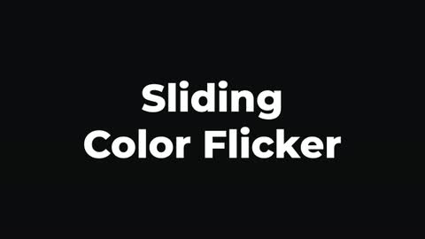 Sliding Color Flicker — After Effects fill and stroke preset preview