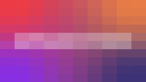 Mosaic — After Effects stylize effect preview
