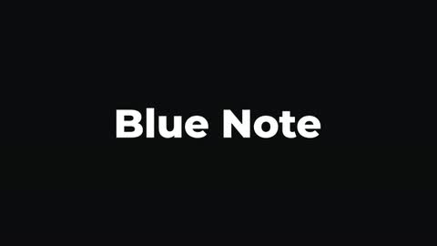 Blue Note — After Effects graphical preset preview