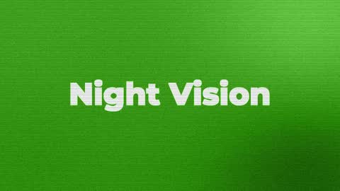 Night Vision — After Effects special effects preset preview
