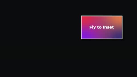 Fly to Inset — After Effects legacy preset preview