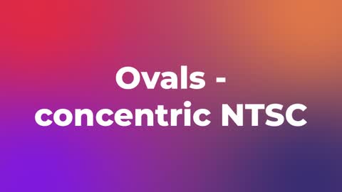 Ovals - concentric NTSC — After Effects legacy preset preview