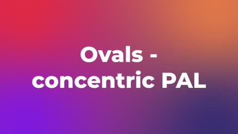 Ovals - concentric PAL — After Effects legacy preset preview