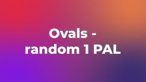 Ovals - random 1 PAL — After Effects legacy preset preview