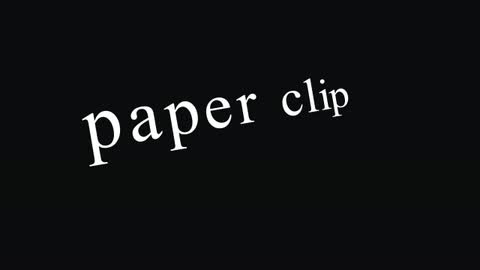 Paper Clip — After Effects legacy preset preview