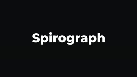 Spirograph — After Effects legacy preset preview