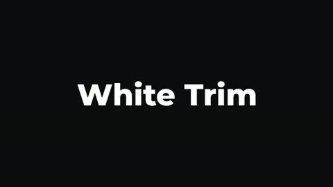 White Trim — After Effects legacy preset preview