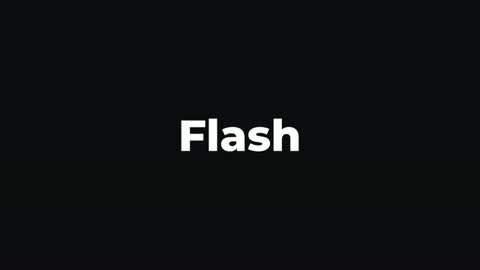 Flash — After Effects lights and optical preset preview