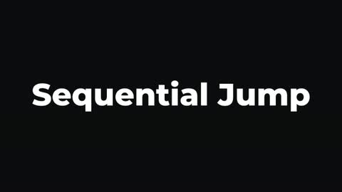 Sequential Jump — After Effects miscellaneous preset preview