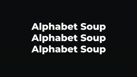 Alphabet Soup — After Effects multi-line preset preview