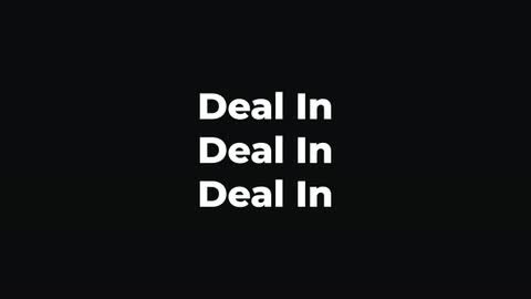 Deal In — After Effects multi-line preset preview