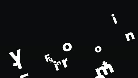 Flying Formation — After Effects organic preset preview