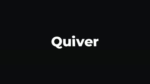 Quiver — After Effects organic preset preview