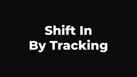 Shift In By Tracking — After Effects tracking preset preview