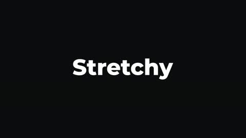 Stretchy — After Effects tracking preset preview