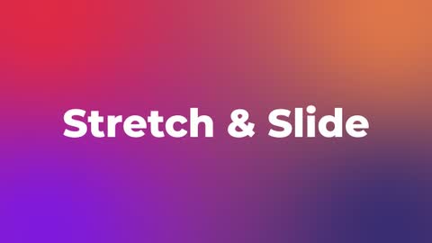 Stretch & Slide — After Effects movement preset preview